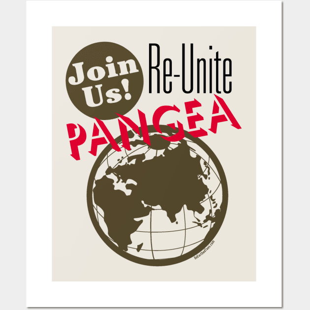 Reunite Pangea Wall Art by jrotem